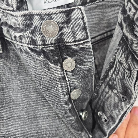NWT KanCan RAILA ULTRA HIGH RISE 90'S FLARE JEANS Size 31 Button Fly - Picture 5 of 9